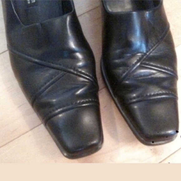 Paul Green Shoes - Paul Green HANDMADE$875 Black LEATHER Boots Loafer